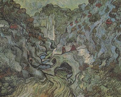 Vincent Van Gogh Les Peiroulets Ravine (nn04) Norge oil painting art